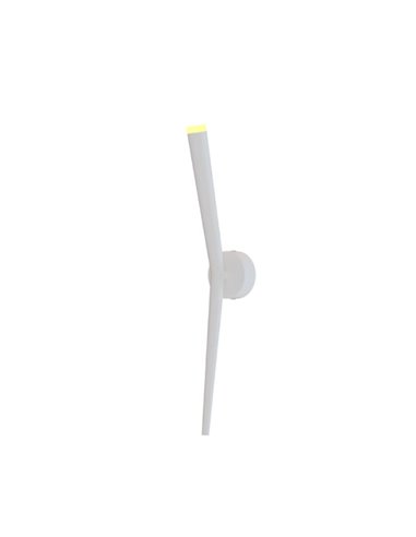Aplique de pared LED luz arriba BOOMERANG, blanco, 6W 710Lm, 3000K