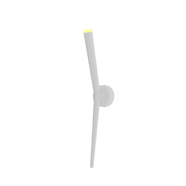 Aplique de pared LED luz arriba BOOMERANG, blanco, 6W 710Lm, 3000K