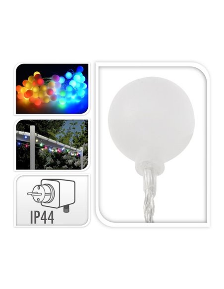 Guirnalda LED Multicolor 16 metros