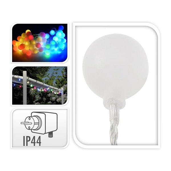 Guirnalda LED Multicolor 16 metros