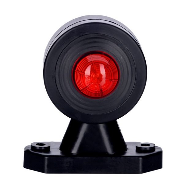 Buzina LED LD 364 de braço curto, mãos-livres, 12/24V, homologada para R1 A.