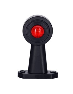 Cuerno LED de gálibo, LD 365, brazo largo, sin mano, 12/24V homologado R1 A