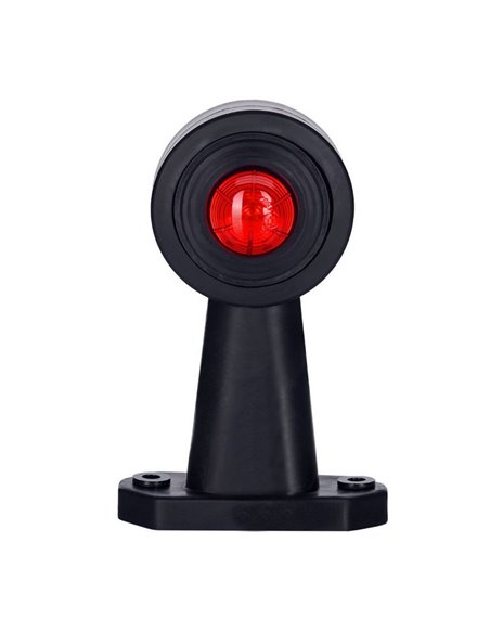 Cuerno LED de gálibo, LD 365, brazo largo, sin mano, 12/24V homologado R1 A
