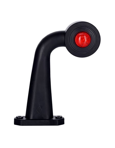 Cuerno LED de gálibo LD 366, brazo largo, 12/24V homologado R1 A derecho/izquierdo