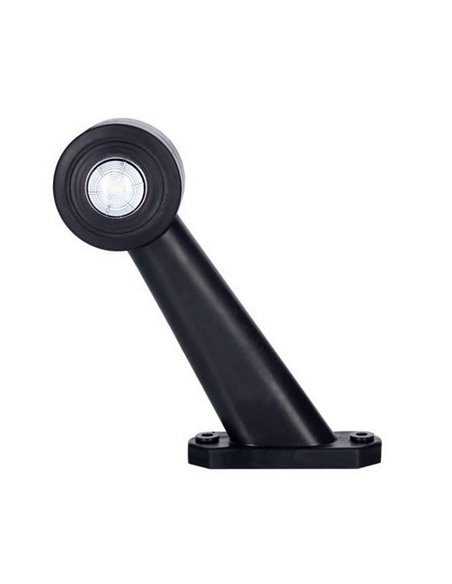 Cuerno LED de gálibo LD 357, brazo largo y recto, 12/24V homologado R1 A derecho/izquierdo