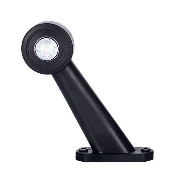 Cuerno LED de gálibo LD 357, brazo largo y recto, 12/24V homologado R1 A derecho/izquierdo