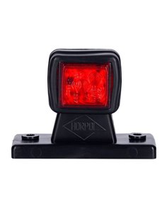 Cuerno LED cuadrado LD 450 corto y recto, 12/24V homologado R1 y A IP68