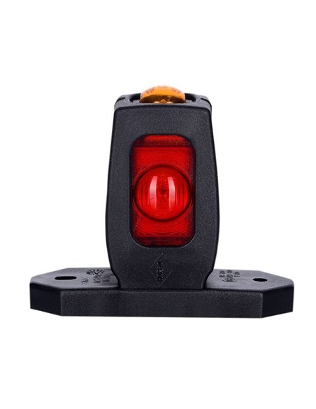 Cuerno LED 3 funciones, brazo corto 12/24V homologado R1, SM1 y A IP68