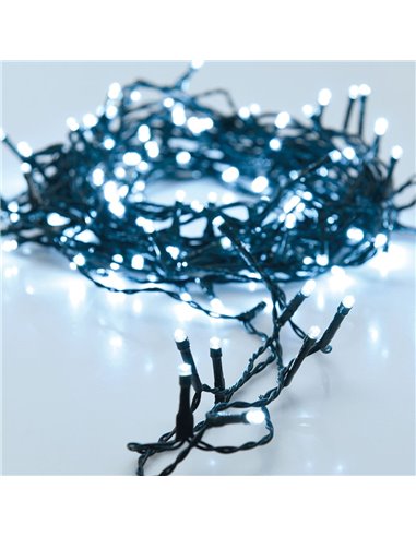 Guirlanda de Natal multifuncional "tipo espinheiro" com 560 luzes LED frias - 1100 cm