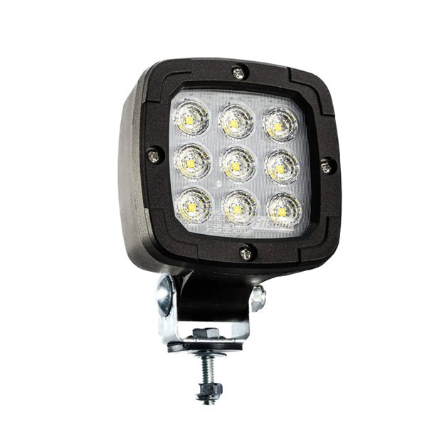 Faro LED de trabajo cuadrado FT-036 ALU 35W 2800Lm 12–55V IP68 6000K