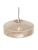 Lámpara de techo estilo boho SVEA Ø46cm bombilla excl. 1x E27 max. 10W IP20 Beige