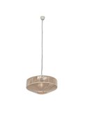 Lámpara de techo estilo boho SVEA Ø46cm bombilla excl. 1x E27 max. 10W IP20 Beige
