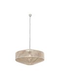 Lámpara colgante estilo boho SVEA Ø61cm bombilla excl. 1x E27 max. 10W IP20 Beige