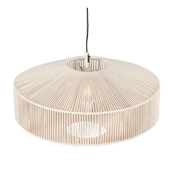 Lámpara colgante estilo boho SVEA Ø61cm bombilla excl. 1x E27 max. 10W IP20 Beige
