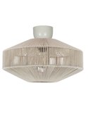 Plafón de techo estilo boho SVEA Ø46cm bombilla excl. 1x E27 max. 10W IP20 Beige