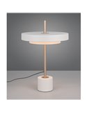 Lampe de table LED KEATON 12 W 1400 lm, intensité variable 2300 + 3000 + 4000 K, IP20, gris/bronze