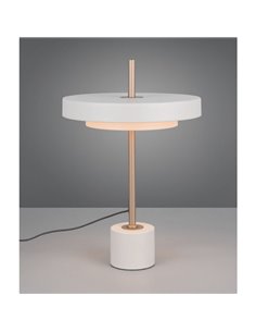 Lampe de table LED KEATON 12 W 1400 lm, intensité variable 2300 + 3000 + 4000 K, IP20, gris/bronze 2