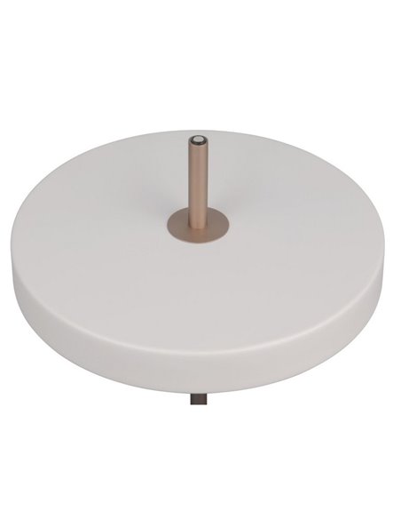 Lampe de table LED KEATON 12 W 1400 lm, intensité variable 2300 + 3000 + 4000 K, IP20, gris/bronze