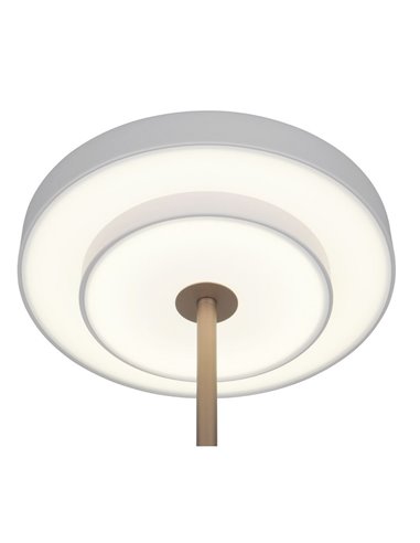 Luminária de mesa LED KEATON 12W 1400lm, dimerizável 2300+3000+4000K IP20 Cinza/Bronze