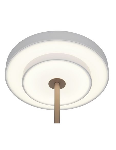 Lámpara de sobremesa LED KEATON 12W 1400lm, regulable 2300+3000+4000K IP20 Gris/bronce