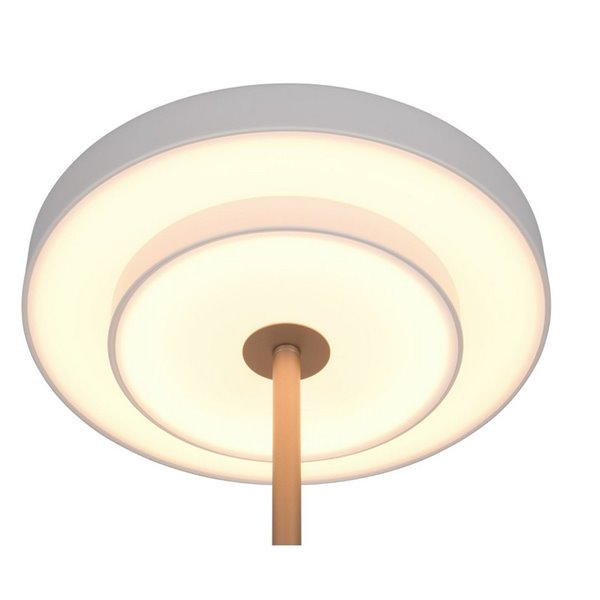 Luminária de mesa LED KEATON 12W 1400lm, dimerizável 2300+3000+4000K IP20 Cinza/Bronze