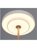 Lampe de table LED KEATON 12 W 1400 lm, intensité variable 2300 + 3000 + 4000 K, IP20, gris/bronze