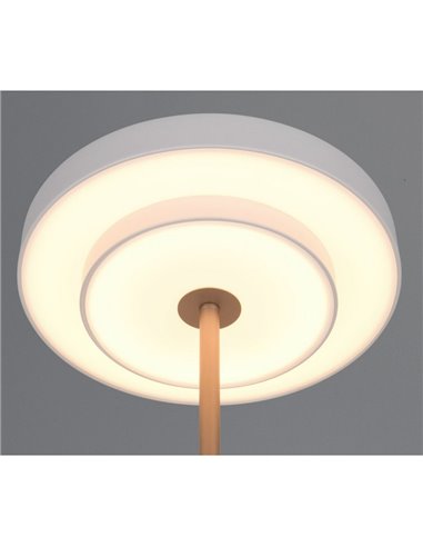 Lámpara de sobremesa LED KEATON 12W 1400lm, regulable 2300+3000+4000K IP20 Gris/bronce