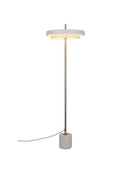 Lámpara LED de pie KEATON 21W 2400lm, regulable 2300+3000+4000K IP20 Gris/bronce
