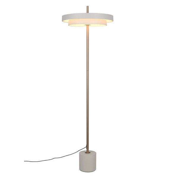 Lámpara LED de pie KEATON 21W 2400lm, regulable 2300+3000+4000K IP20 Gris/bronce