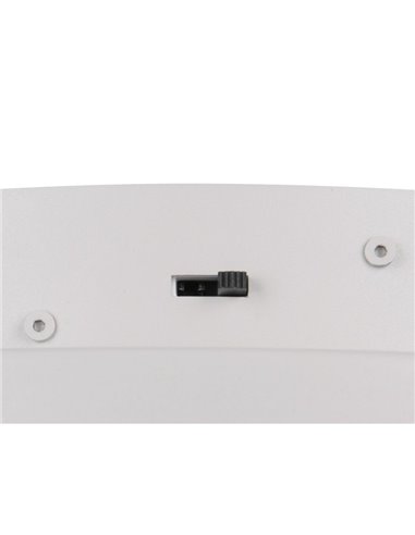 Luminária de teto LED KEATON 34,5W 4000lm com interruptor DIP, temperatura de cor 2300+3000+4000K, cinza/bronze