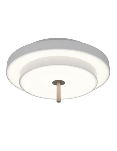 Plafón de techo LED KEATON 34,5W 4000Lm DIP SWITCH 2300+3000+4000K Gris/bronce