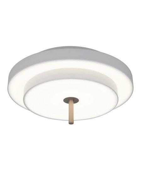 Plafón de techo LED KEATON 34,5W 4000Lm DIP SWITCH 2300+3000+4000K Gris/bronce