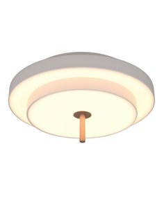 Plafón de techo LED KEATON 34,5W 4000Lm DIP SWITCH 2300+3000+4000K Gris/bronce