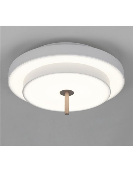 Plafón de techo LED KEATON 34,5W 4000Lm DIP SWITCH 2300+3000+4000K Gris/bronce