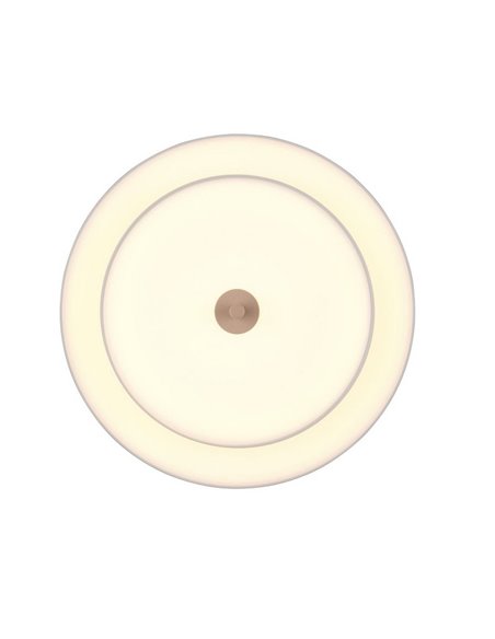 Plafonnier LED KEATON 34,5 W 4000 lm, interrupteur DIP, 2300 + 3000 + 4000 K, gris/bronze