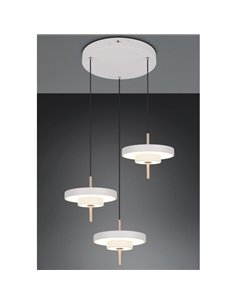 Plafonnier LED KEATON 3, 10 W, 1200 lm, interrupteur DIP, 2300 + 3000 + 4000 K, gris/bronze 2