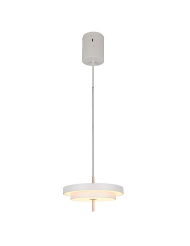 Lámpara de techo LED KEATON Ø40cm 10W 1200Lm DIP SWITCH 2300+3000+4000K Gris/bronce