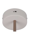 Aplique de pared KEATON LED orientable 10W 1200lm, 2300+3000+4000K Gris/bronce