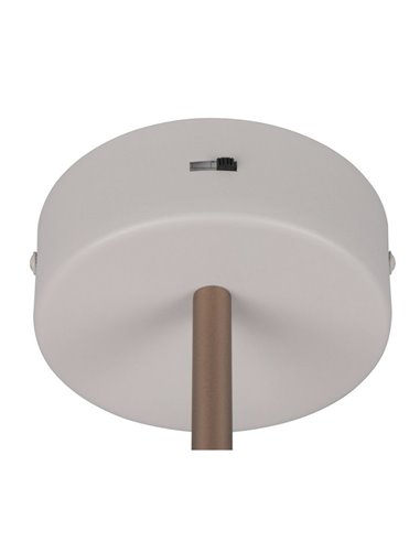 Aplique de pared KEATON LED orientable 10W 1200lm, 2300+3000+4000K Gris/bronce