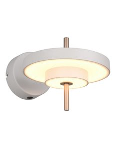 Aplique de pared KEATON LED orientable 10W 1200lm, 2300+3000+4000K Gris/bronce