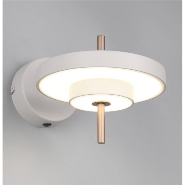 Aplique de pared KEATON LED orientable 10W 1200lm, 2300+3000+4000K Gris/bronce