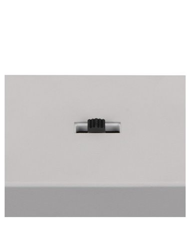 Lámpara de techo LED KEATON 5 luces 50W 5900Lm DIP SWITCH 2300+3000+4000K Gris/bronce