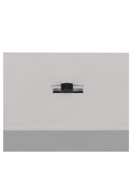 Lámpara de techo LED KEATON 5 luces 50W 5900Lm DIP SWITCH 2300+3000+4000K Gris/bronce