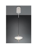 Lámpara de techo LED KEATON Ø20cm 10W 1200Lm DIP SWITCH 2300+3000+4000K Gris/bronce