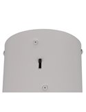 Lámpara de techo LED KEATON Ø20cm 10W 1200Lm DIP SWITCH 2300+3000+4000K Gris/bronce