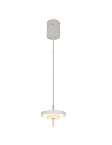 Lámpara de techo LED KEATON Ø20cm 10W 1200Lm DIP SWITCH 2300+3000+4000K Gris/bronce