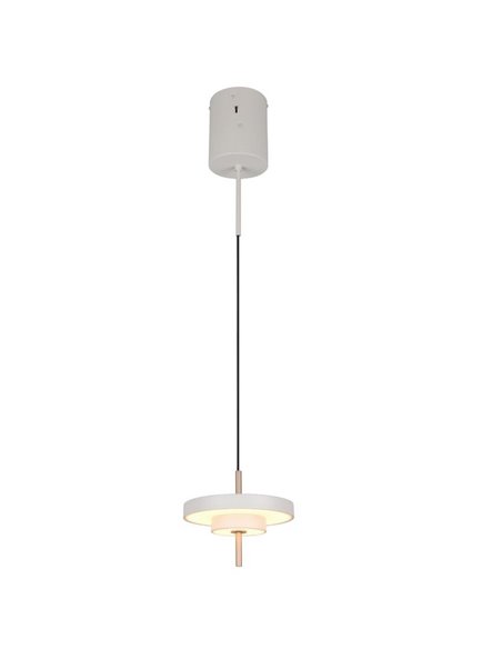 Lámpara de techo LED KEATON Ø20cm 10W 1200Lm DIP SWITCH 2300+3000+4000K Gris/bronce