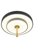 Lámpara de sobremesa LED KEATON 12W 1400lm, regulable 2300+3000+4000K IP20 Negro/dorado