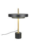 Lámpara de sobremesa LED KEATON 12W 1400lm, regulable 2300+3000+4000K IP20 Negro/dorado