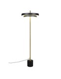 Lámpara LED de pie KEATON 21W 2400lm, regulable 2300+3000+4000K IP20 Negro/dorado